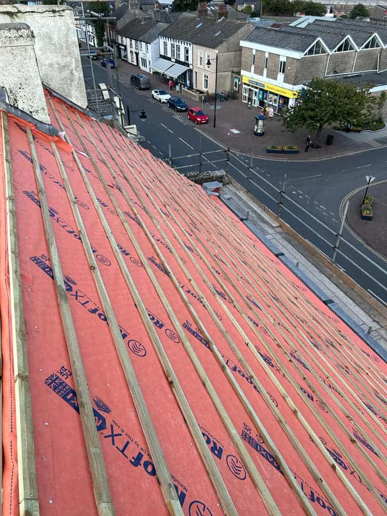 Miller's Roofing Services Cumbria New roof Egremont