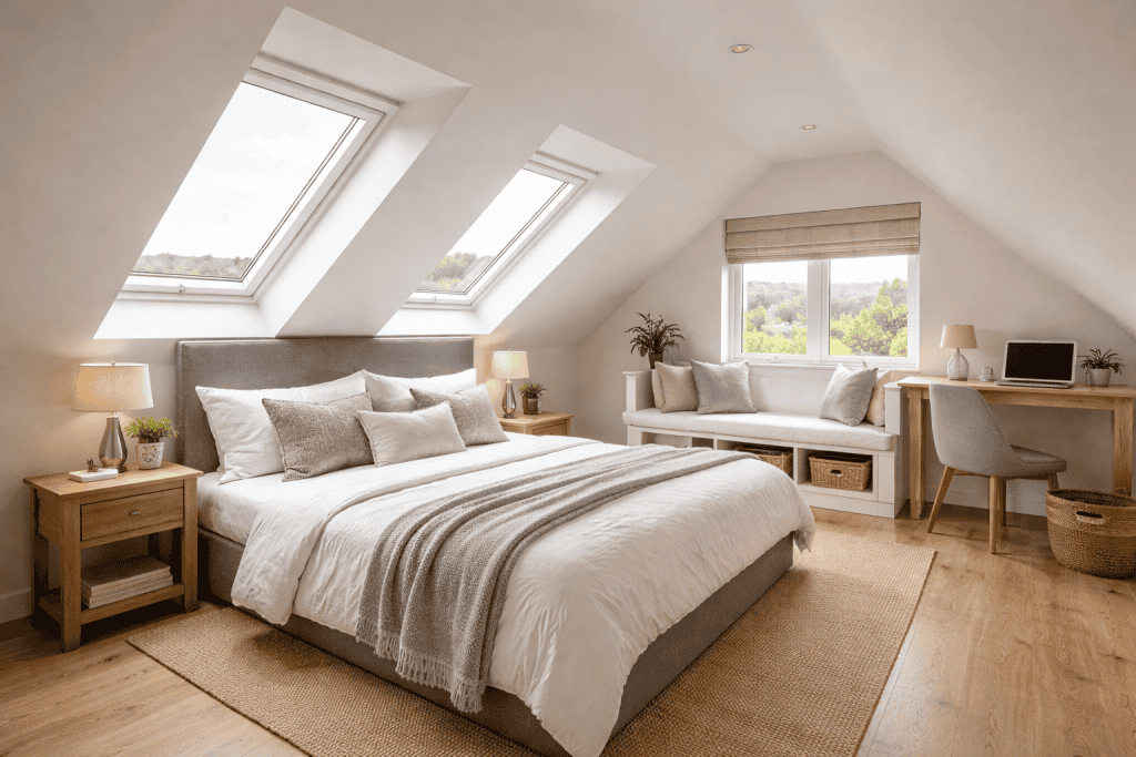 attic bedroom